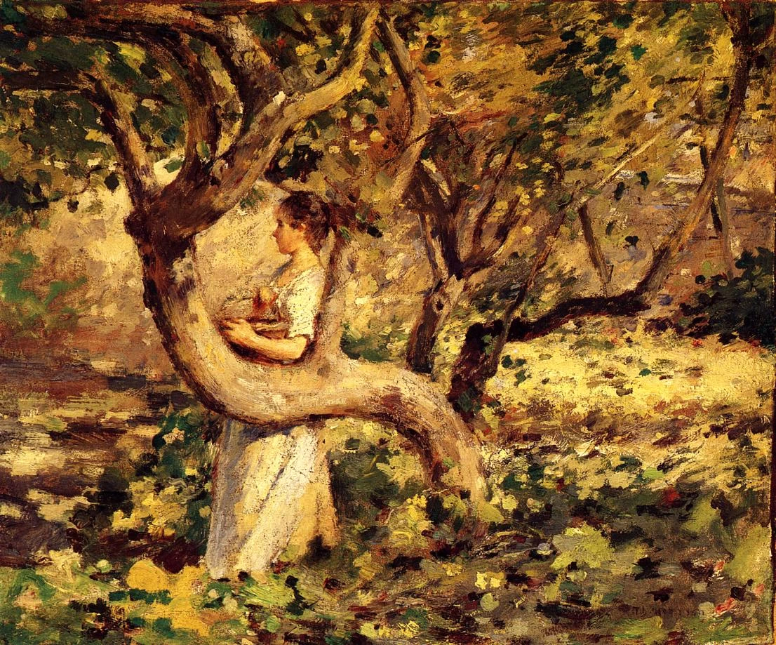 Nel giardino - Museo Nacional Thyssen, Bornemisza, Madrid